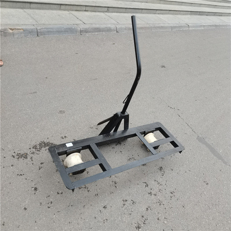 轨道运输物资用单轨小车 DG单轨运轨车 钢轨便携式拉轨车