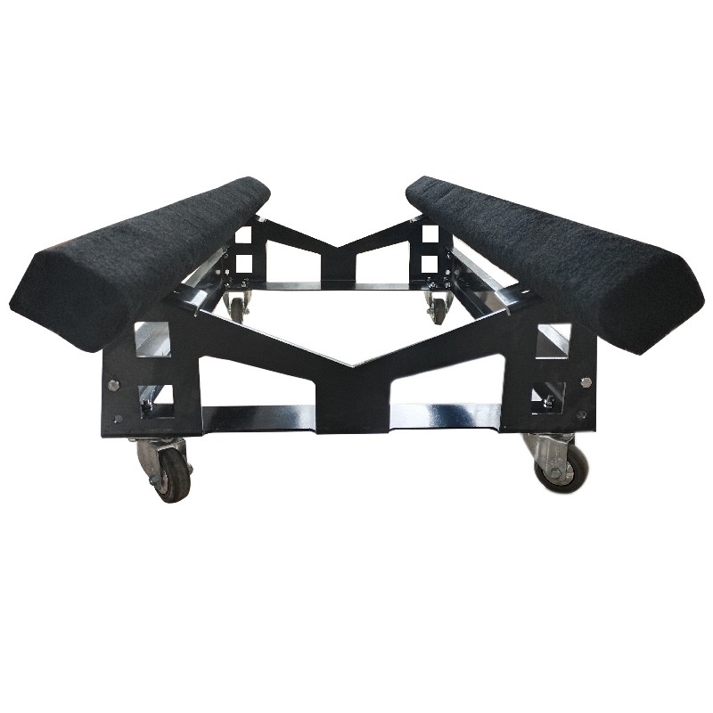 摩托艇展示架 展厅移动放置架 带刹车万向轮加厚绒布高载重支撑架