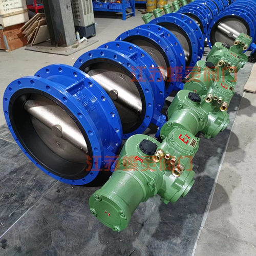智能化一体式 隔爆矿用电动蝶阀 WSD941X-10Q DN500煤矿瓦斯阀门