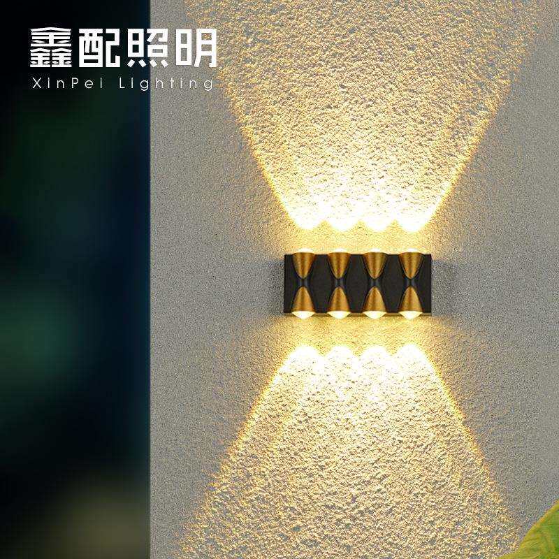 户外壁灯防水LED门前灯别墅花园露台照明门灯外墙室外庭院大门灯