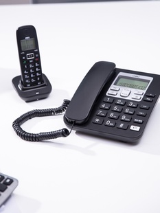 库791无绳电话座机一拖一子母机家用办公固定电话无线对讲电话销