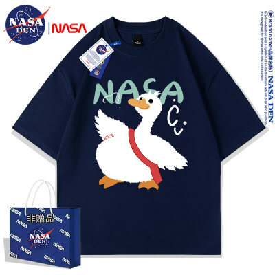 NASA联名纯棉夏季短袖t恤