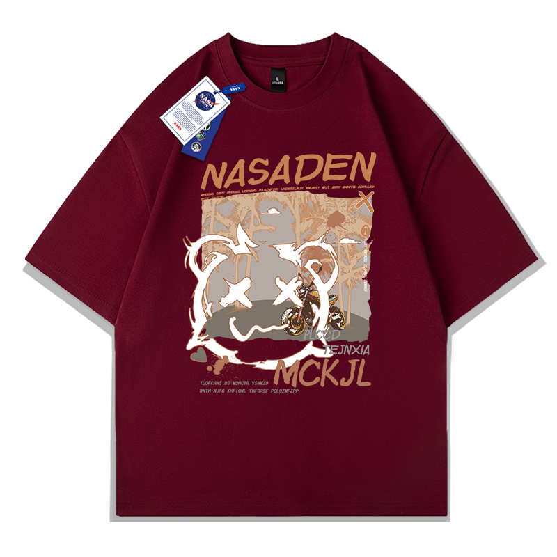 NASA联名纯棉夏季短袖T恤男女款