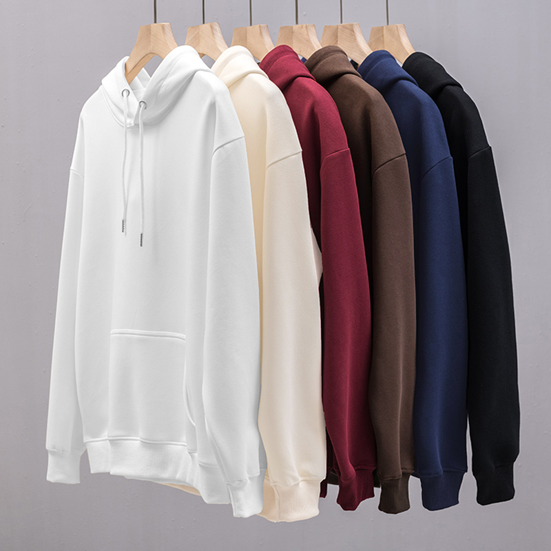 重磅加绒加厚长袖连帽卫衣男女款