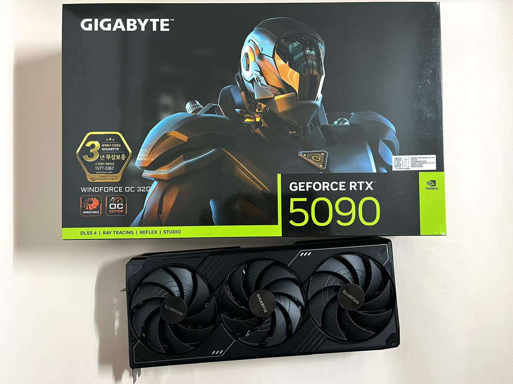 技嘉RTX5090风魔 显卡散热器,DIY手办摆件、模型、收藏、改装
