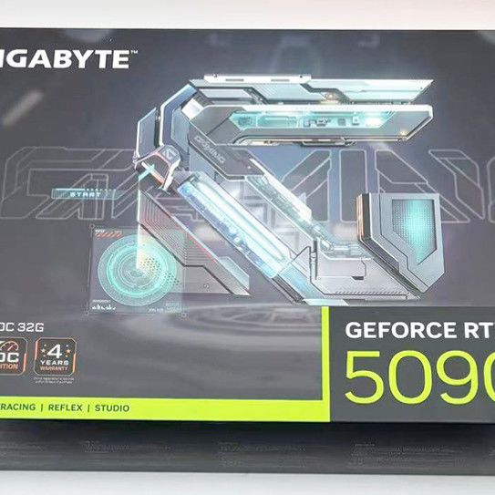 技嘉RTX5090魔鹰显卡散热器，DIY手办、模型、摆件、改装、收藏图片