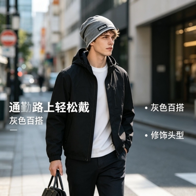 户外针织堆堆帽不挑头型