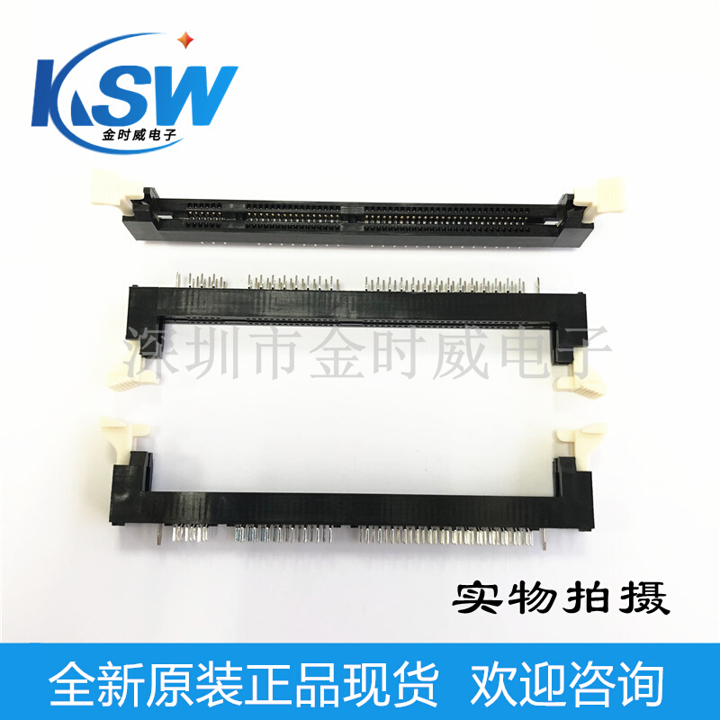 原装0 876301001 连接器100pin 主板内存插槽 3.3v 拍前联系 电子元器件市场 连接器 原图主图