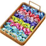 励志语录小糖果无糖海盐VC薄荷糖清新口气招待清凉学生香体糖含片