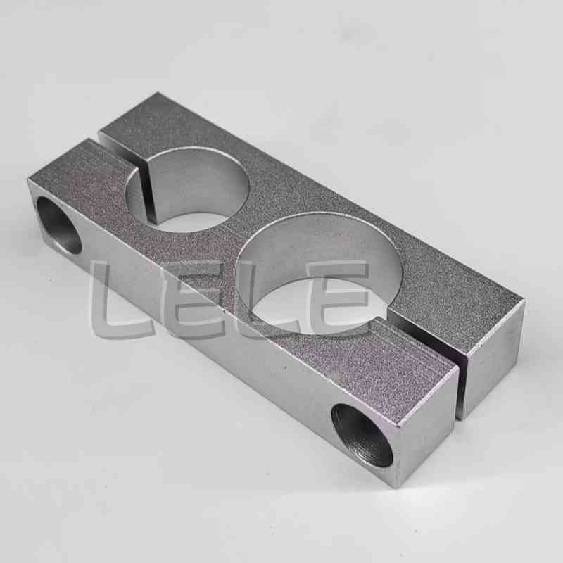 光轴紧固件光轴平行支架不锈钢管平行两轴平行固定支架光轴连接杆