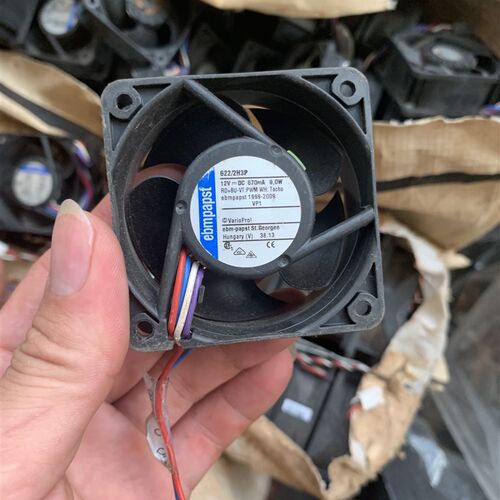 Ebmpapst 12V DC 6CM 6025 4线散热风扇 622/2HHP 622/2H3P