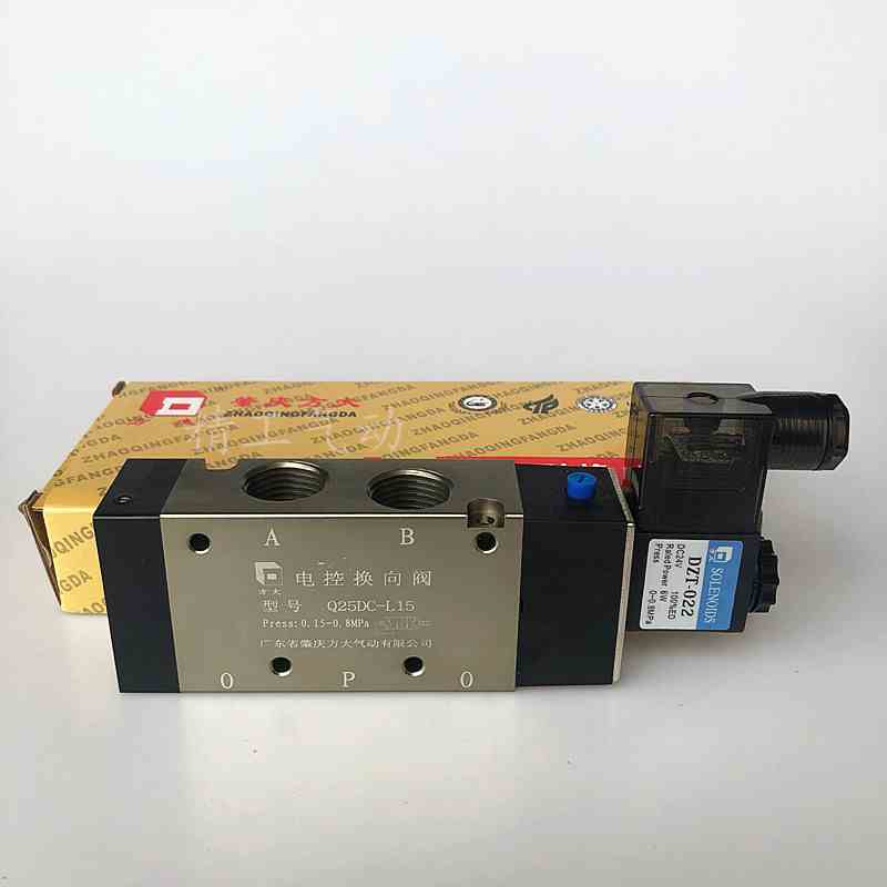 新款肇庆电磁阀Q25DC-L8 L10 L15 L6气动换向阀线圈DZT-022 DC24V