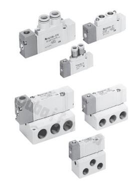 SMC 全新两位五通气控阀SYA7120/7220/7320/7420/7520-02/C8/C10