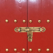 纯铜加厚大门插销老式 中式 木门锁花园庭院门闩仿古门扣铜门栓 包邮