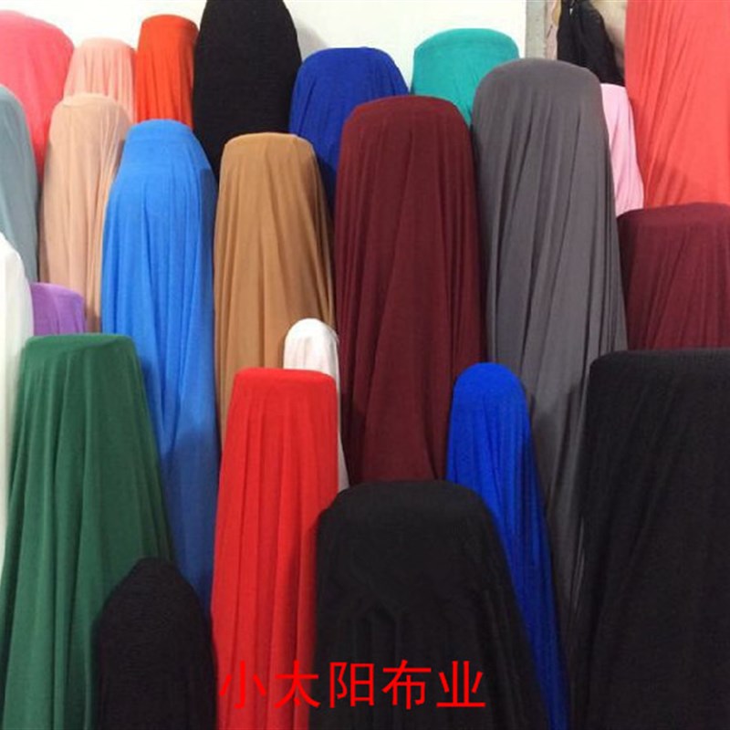 氨纶网纱四面弹力软网纱柔弱亲肤蕾丝内衬网纱布料打底衫内里衬布