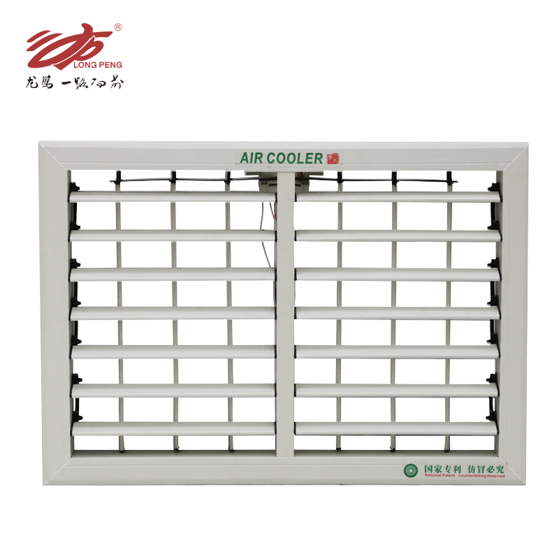 环保空调塑钢电动风口工业冷风机通风管道百叶窗厂家尺寸可定制