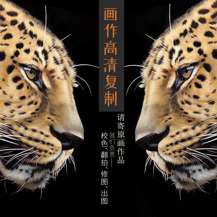 油画水彩国画素描翻拍相片复制艺术微喷高清打印喷绘挂画装饰画