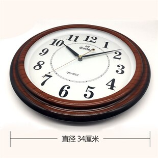 创意挂钟客厅卧室时尚 大气塑胶钟表静音家用现代简约时钟 新款