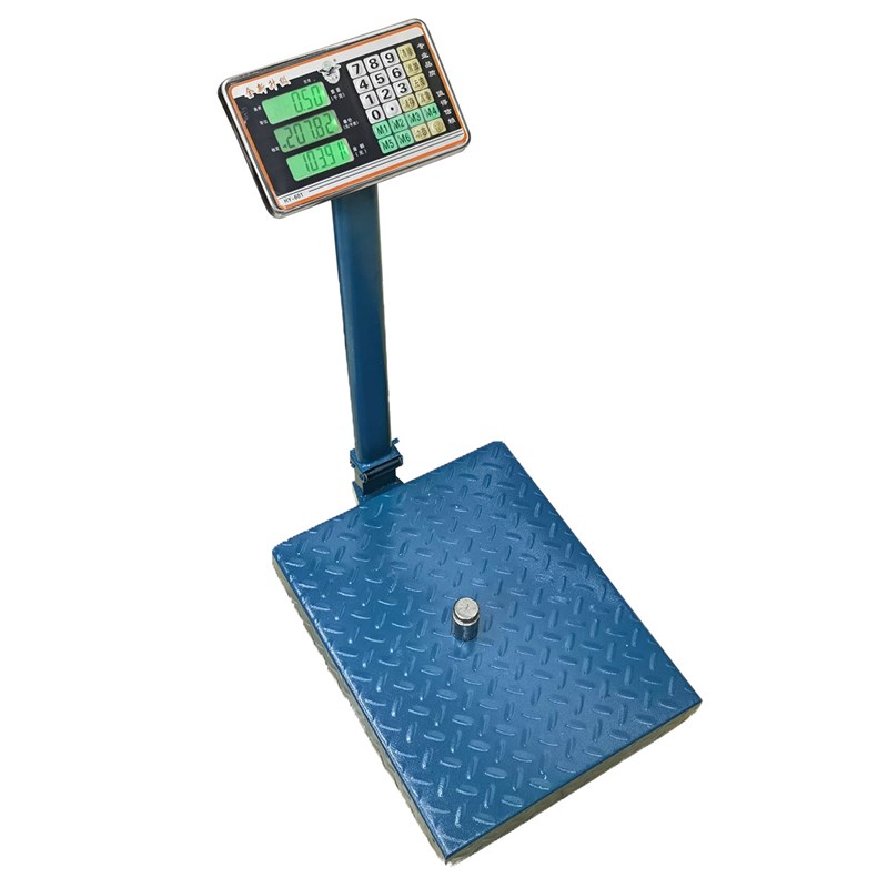 华鹰TCS-300公斤大台秤商用电子计价称磅秤 市场工厂快递准确实用