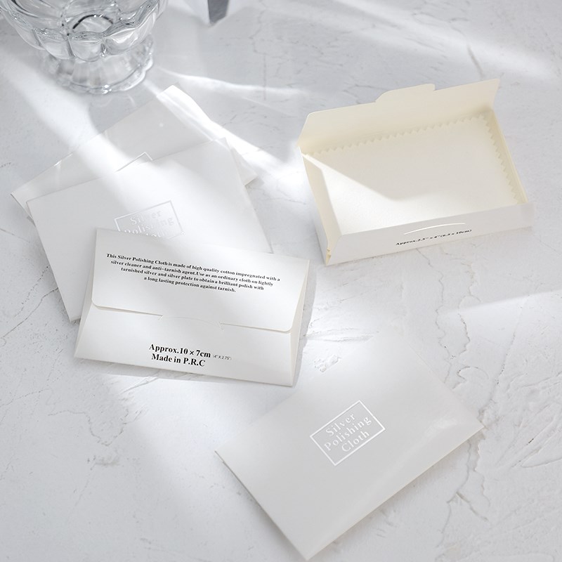【巷南】擦银布纯银首饰品清洁去氧化绒银器保养抛光清洁神器