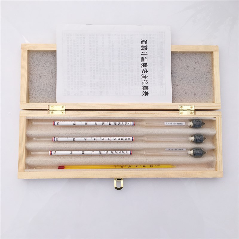 包邮白酒酒度计酒精计酒精度数测量仪酒精表甲醇浓度计酒精比重计