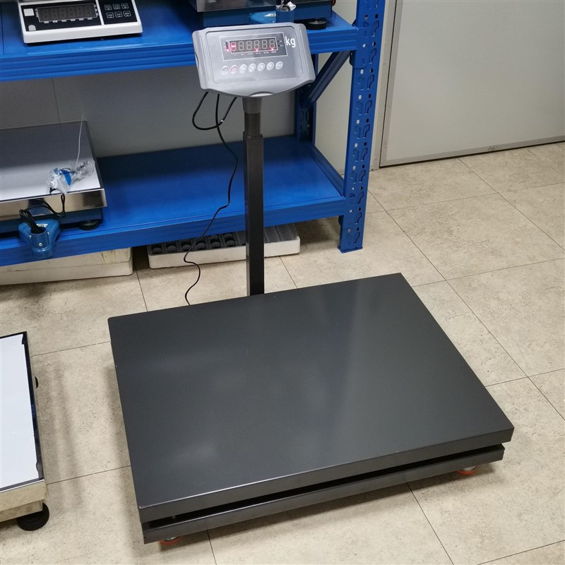 高精度商用电子称台秤60kg计重秤500公斤大台面防水工业 仓库秤
