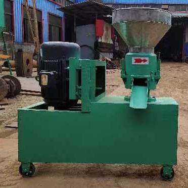 库克群岛颗粒机订单 养殖场鸡鸭鱼猪秸秆饲料机 水产鱼饵料生产线