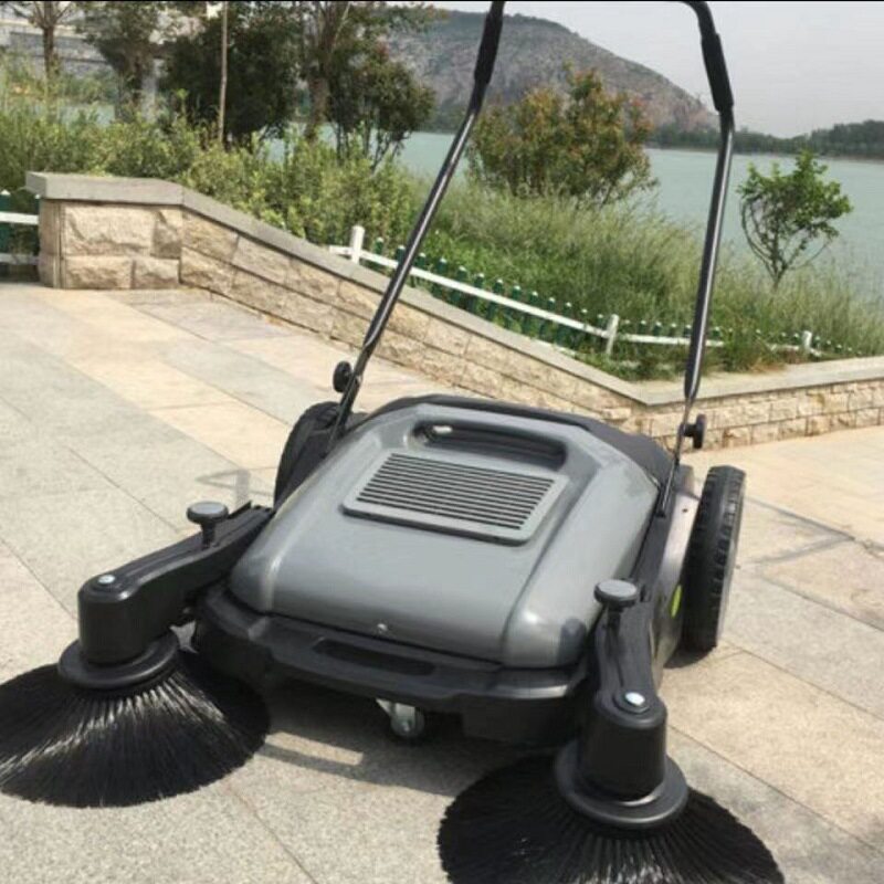 批发小型手推灰色低天窗款扫地机 清扫干净抑尘高天窗款扫地车