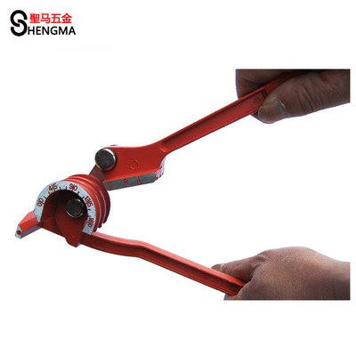 圣马五金 三用铜管弯管器 3合1手动弯管器 铝管 6,8,10mm