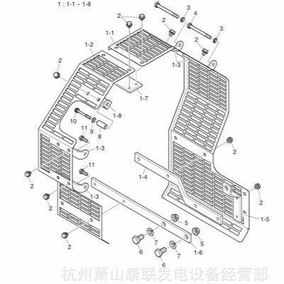 06.01923-3111螺栓接头PU158斗山