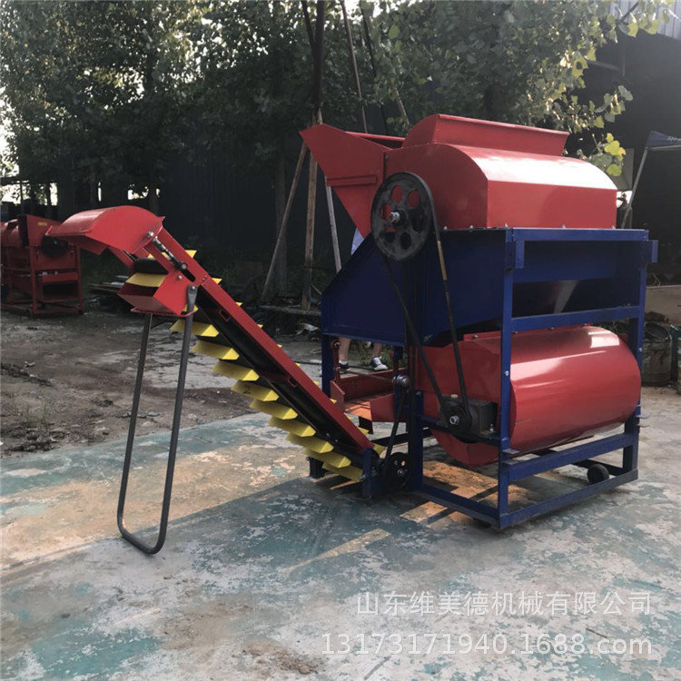 电动花生摘果机大型鲜花生自动装袋摘果机家用小型电动