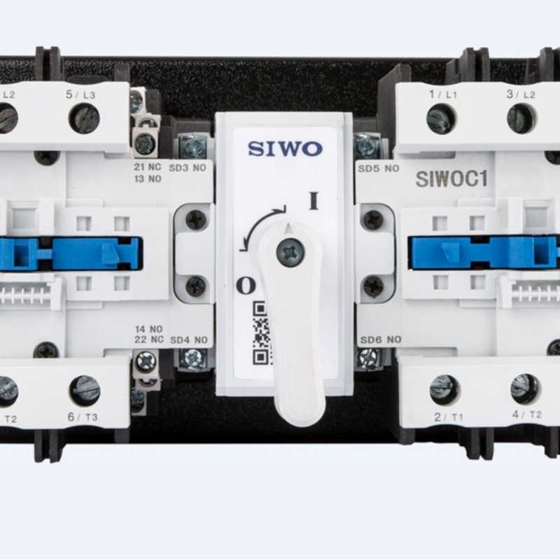 沈阳斯沃厂家设备接触器-机械应急启泵型SIWOC1(显示)直启产品