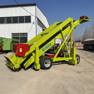 5米青储窖池草料扒料机牧草装取养殖铲草车4米小型电动取草车