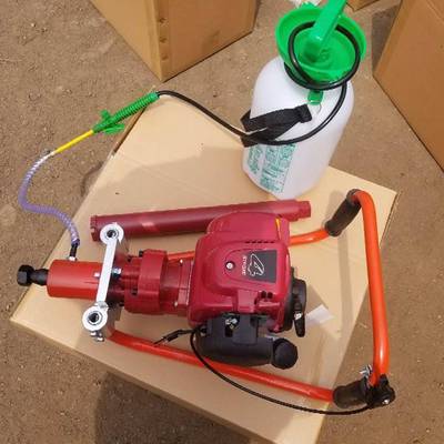 SRZ-2内燃混凝土改锚机 轨枕打眼机 混凝土螺栓钻取机鸿聚牌