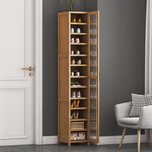 夹缝鞋柜家用2025新款入户门口过道小窄多层简易好看鞋架子省空间