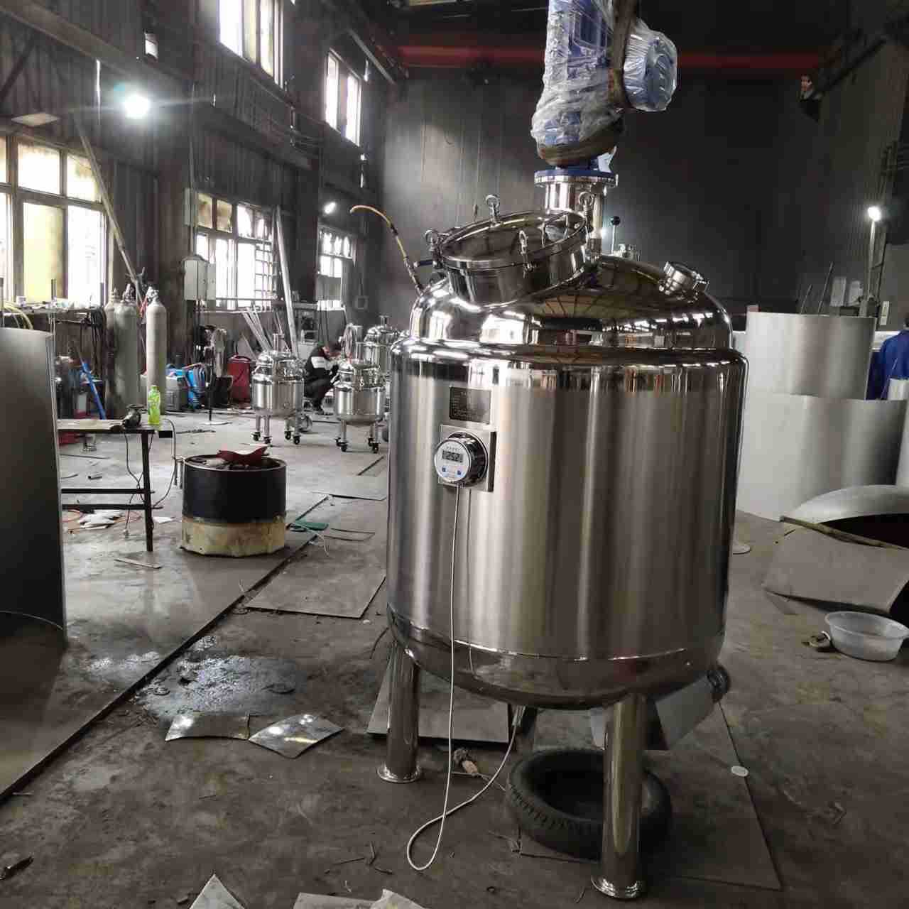 供应不锈钢搅拌机1000L电加热搅拌罐配料配液搅拌罐化工配料桶
