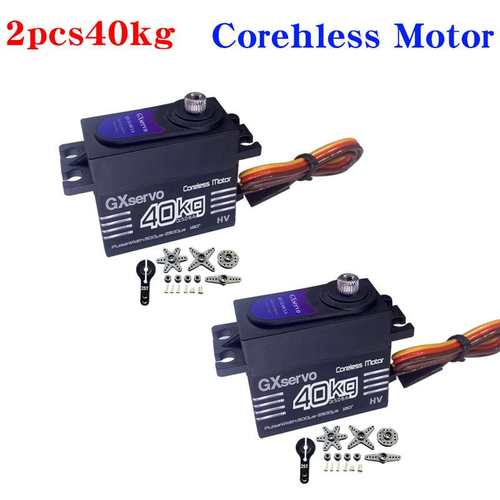 GXservo爆款40KG空心杯数字舵机大扭力攀岩车机器人工业舵机