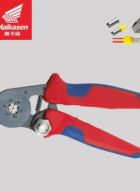 欧式端子压线钳HSC8 16-4迷你型自调式压线钳管型端子压线钳