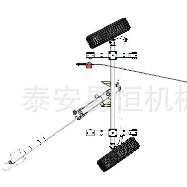 订制福建移动电站移动应急抢险水泵拖车底盘