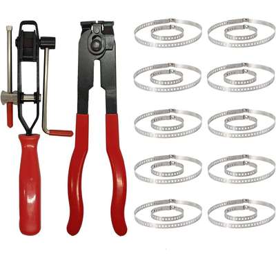 ZSSElec 22pcs CV Boot Clamp Pliers with CV Boot Clamps,Car B
