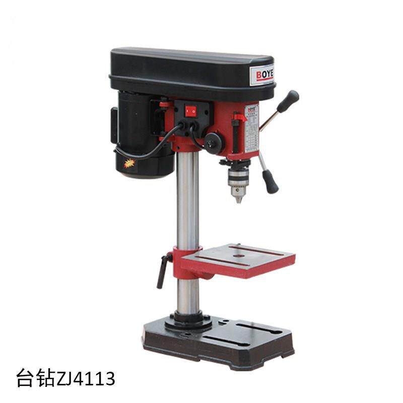 电动小台钻350W铜线1M五速微型台钻台式电钻小铣床打孔木工工具