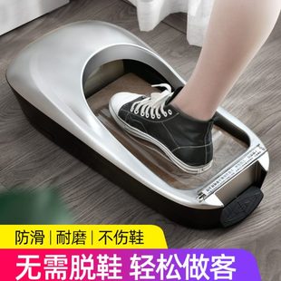 套机室内机模 鞋 脚套新款 智能踩脚家用鞋 2022全自动膜机器一次性鞋