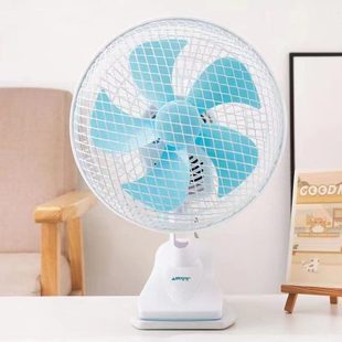 摇头10大风力床上寸小型家用摇头风扇插电9电风扇大号寸夹扇 夹式