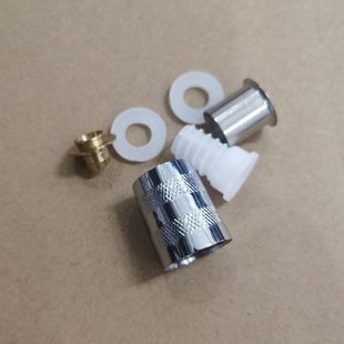 螺帽水管管沐浴配件接金属配件接头连不锈钢维修淋浴软管花洒喷头