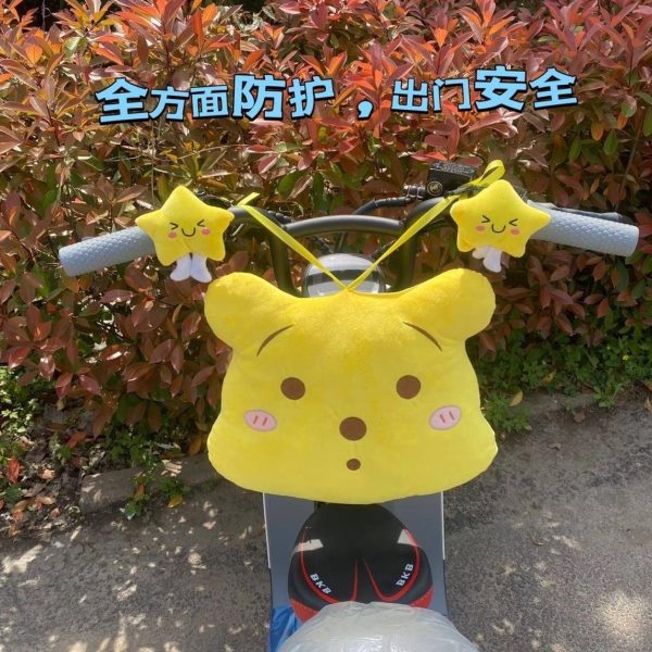 头防撞防撞垫防垫头包宝宝机车防撞儿童前置电动车青蛙电动车碰
