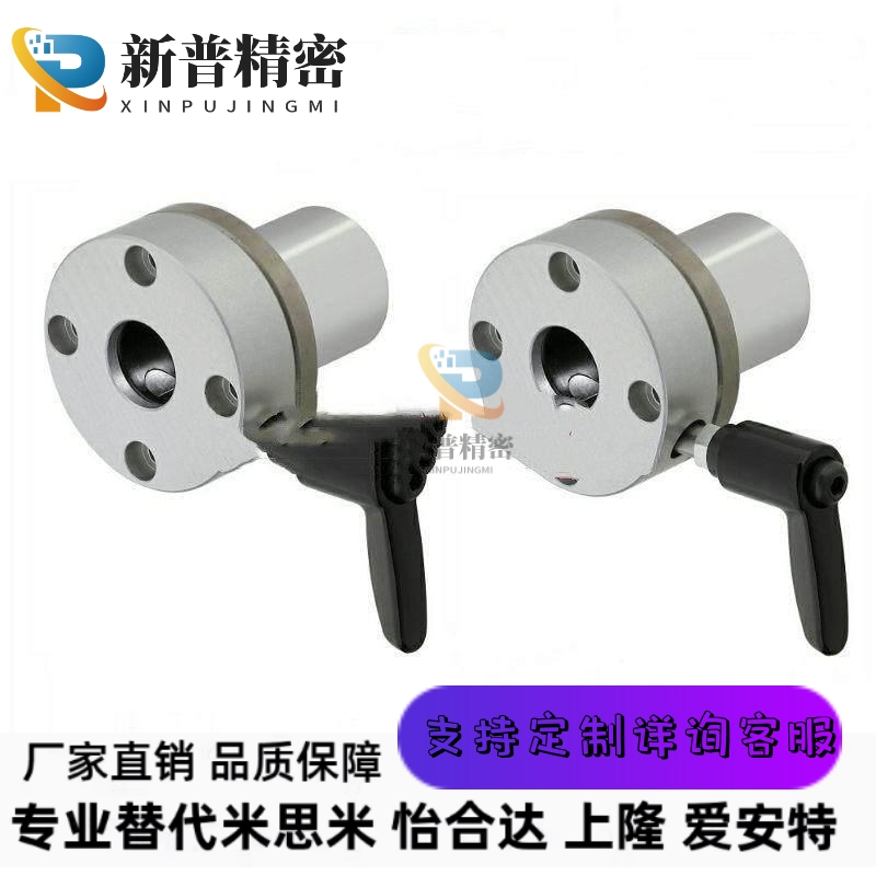 LHRCM20 LMT02-d20-R 带夹紧把手直线轴承 带法兰把手型圆法兰型