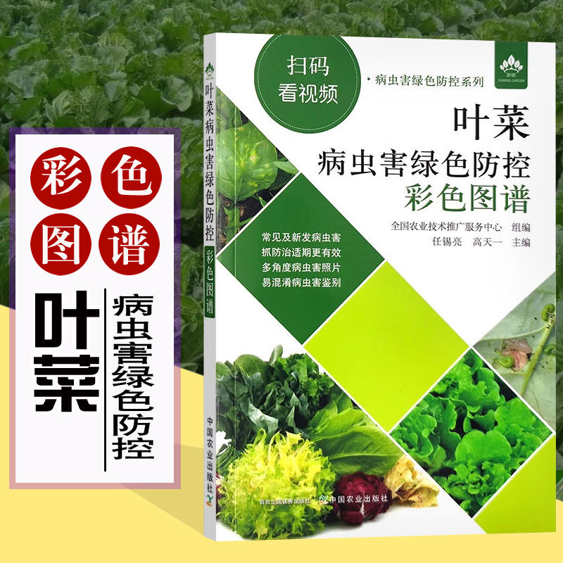 叶菜病虫害绿色防控彩色图谱