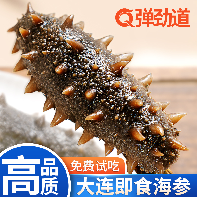 即食海参大连野生刺参海生辽叁真空包装袋一斤孕妇鲜食冷冻渗礼盒