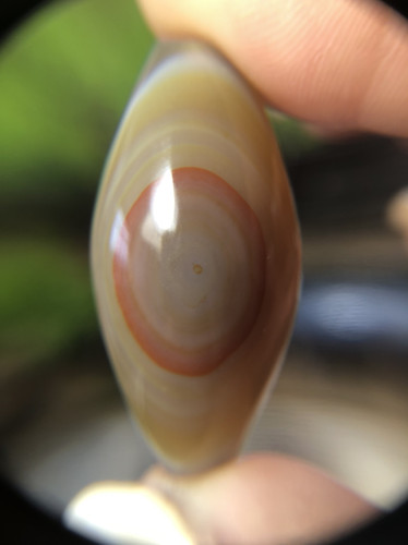 天然巴西玛瑙天珠勒子吊坠挂件珠子巴玉象形奇石颈饰眼睛石