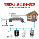 易惠厨房净水器家用直饮自来水过滤器奶茶店过滤机商用子母机